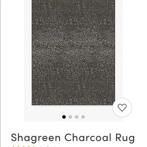 Ruggable Shagreen Charcoal 5 x 7 Cover